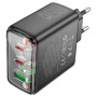 Сетевое зарядное устройство HOCO CS44A PD65W / QC4.0 3,25A, Black