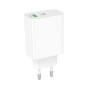 Мережевий зарядний пристрій BOROFONE BA106A PD20W, White