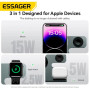 Беспроводное зарядное устройство Essager Ruicheng desktop magnetic 15W, Black