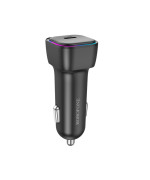 Автомобільний зарядний пристрій BOROFONE BZ28 Trophie single port PD30W car charger, Black
