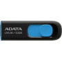 USB флешка Flash Drive A-DATA UV 128 USB 3.2 32Gb, Black / Blue