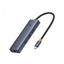 USB-HUB Baseus UltraJoy Series USB / Type-C / HDMI, Space Grey
