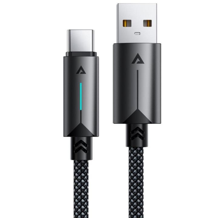 Data - кабель ACEFAST C19-04 USB-A to USB-C, Black
