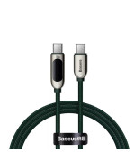 Data Кабель Baseus Display Type-C to Type-C 100W 2m, Green