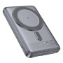 Внешний аккумулятор Power Bank HOCO Q46 PD20W 5000mAh, Silver Gray
