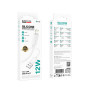 Data - кабель BOROFONE BX123 USB-A to Lightning, White