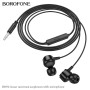 Дротові навушники BOROFONE BM94 mini jack 3.5 мм 1.2 м, Black