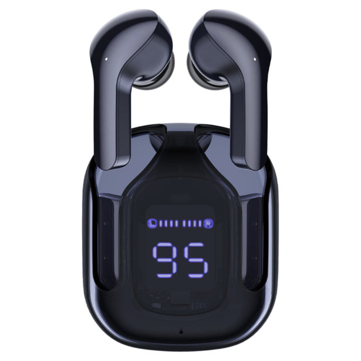 Bluetooth наушники - гарнитура ACEFAST T6 True wireless stereo headset 500 mAh, Sapphire Blue