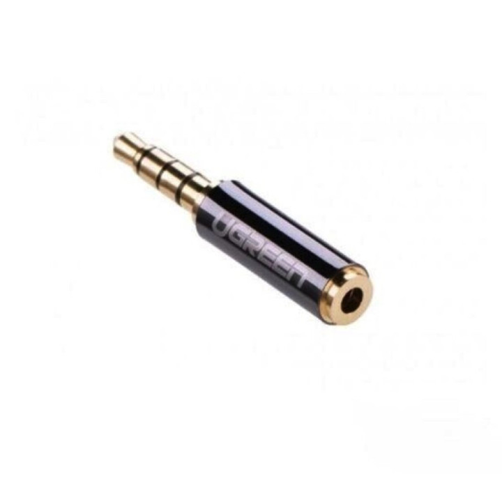 Переходник UGREEN UGR-20502 3.5mm Male to 2.5mm Female Adapter, Black