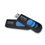 USB флешка Flash Drive A-DATA UV 128 USB 3.2 32Gb, Black / Blue