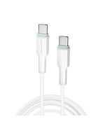Data-Кабель WUW X205 Type-C to Type-C 65W 1m, White