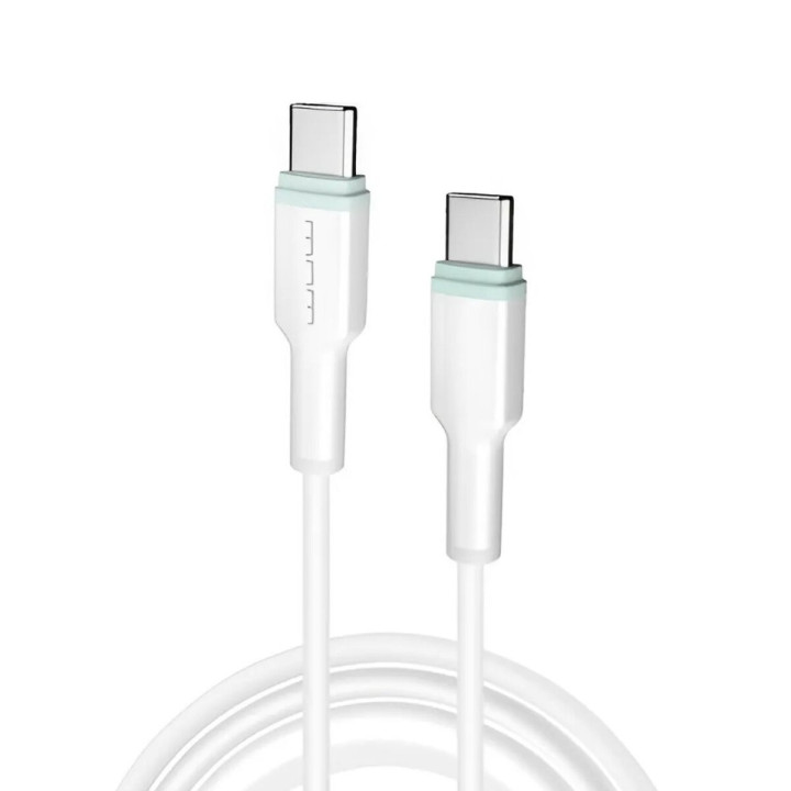 Data-Кабель WUW X205 Type-C to Type-C 65W 1m, White