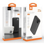 Внешний аккумулятор WUW Y137 PD22.5W 10000mAh, Black