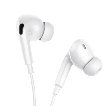Проводные Наушники BOROFONE BM100 Pro 1.2 м Type-C, White