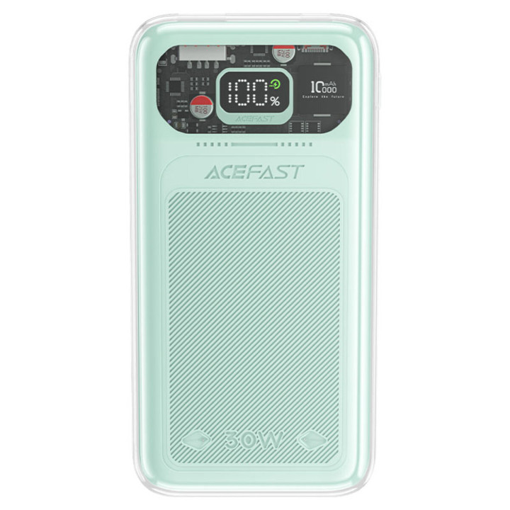 Внешний аккумулятор ACEFAST M1-10000 Exploration series PD30W / QC 3.0 fast charging power bank, Mountain mist