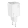 Мережевий зарядний пристрій HOCO N41 PD20W / QC3.0 3A, White