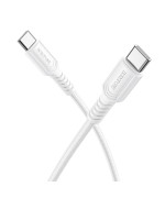 Data - кабель BOROFONE BX116 Type-C to Type-C, White