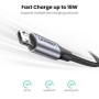 Data-Кабель UGREEN US290 Micro USB 2.0 1m, Metal - Black