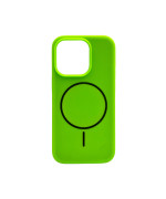 Чехол Cosmic Silicone Case Magnetic для iPhone 16 Pro Max, Shiny Green