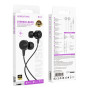 Дротові навушники BOROFONE BM94 mini jack 3.5 мм 1.2 м, Black