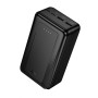 Зовнішній акумулятор Power Bank HOCO J165B 30000mAh, Black