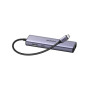 USB HUB UGREEN CM512 Type-C Multifunction Adapter, Space Grey