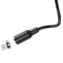 Data Кабель BOROFONE BX41 USB to Micro-USB 2.4A connectors magnetic 1m, Black