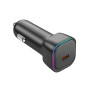 Автомобильное зарядное устройство BOROFONE BZ28 Trophie single port PD30W car charger, Black