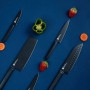 Набор ножей из 5 предметов Xiaomi HuoHou Set of Knives with Stand 5 in 1, Black