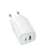 Сетевое зарядное устройство BOROFONE BAS83A PD20W, White