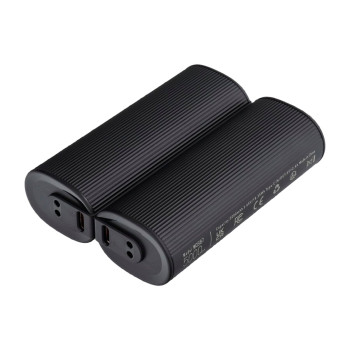 Зовнішній акумулятор Power Bank VEGER 5000mAh 2x pieces, Black