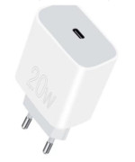 Мережевий зарядний пристрій WUW-C176 PD20W / QC3.0 3A, White