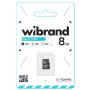 Карта пам'яті microSDHC Wibrand UHS-1 8Gb class 10