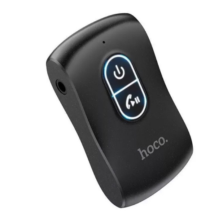 Bluetooth аудио ресивер HOCO E73 Pro Journey AUX BT audio receiver / transmitter, Black Star