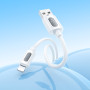Data - кабель BOROFONE BX114 USB-A to Lightning, White