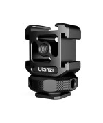 Адаптер кронштейн Ulanzi Vijim metal Triple Cold Shoe Mount PT-12, Black