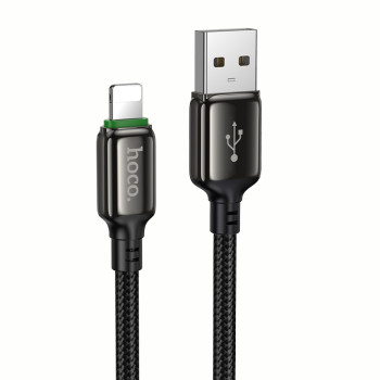 Data - кабель HOCO X127 USB-A to Lightning, Black