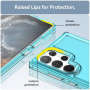 Чехол - накладка Cosmic Clear Color 2 mm для Samsung Galaxy S23 Ultra, Transparent Blue
