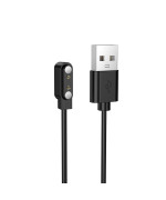 USB кабель зарядка для смартчасов BOROFONE BD15 0.5m, Black