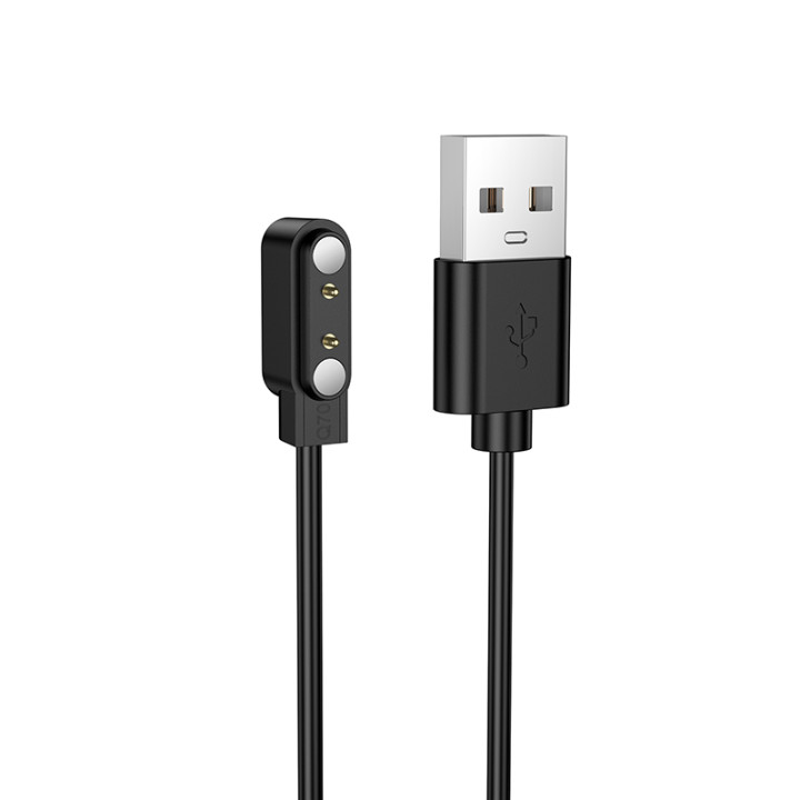 USB кабель зарядка для смартчасов BOROFONE BD15 0.5m, Black
