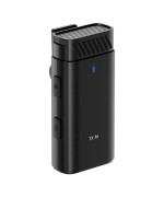Микрофон - петличка Ulanzi Vijim HM2301 Dual Channel Wireless Lavalier 130 mAh, Black