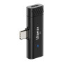 Мікрофон - петличка Ulanzi Vijim HM2301 Dual Channel Wireless Lavalier 130 mAh, Black