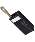 Внешний аккумулятор Power Bank WUW TUGII-Y53 PD22.5W QC3.0 30000mAh, Black