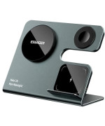 Беспроводное зарядное устройство Essager Ruicheng desktop magnetic 15W, Black