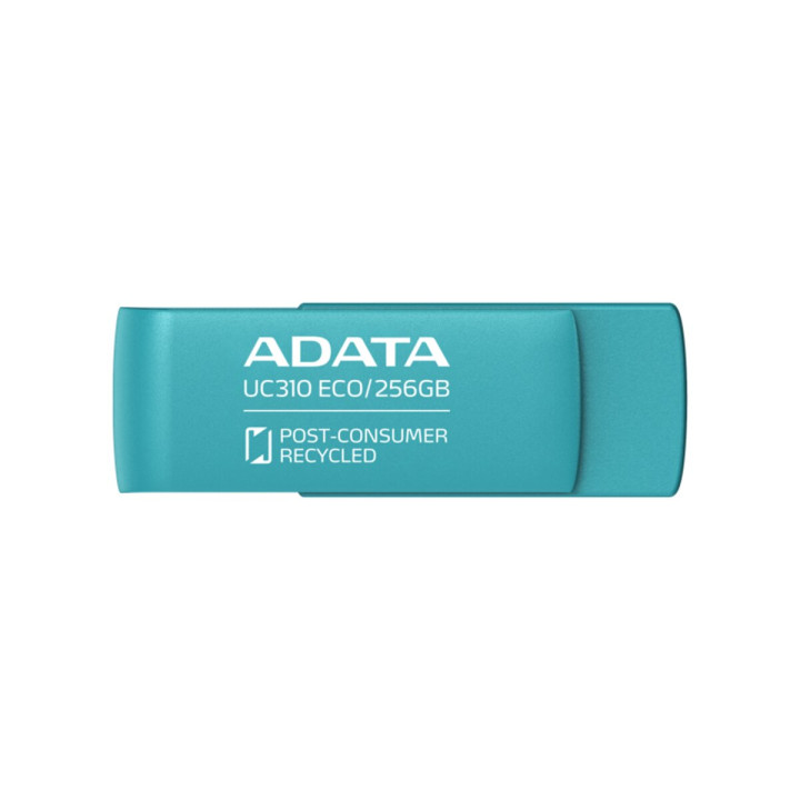 USB флешка Flash Drive A-DATA UC310 Eco USB 3.2 256Gb, Green