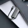 USB-хаб ACEFAST J18 USB-C 6-in-1, Metal Gray