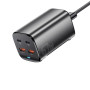 Зарядное устройство ESSAGER ECT2AC-JYB0G-Z GaN Table Charger 2C2A EU 67W, Grey