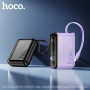 Портативная батарея Power Bank HOCO J139 Hero 22.5W + PD20W cable Lightning 10000mAh, Purple