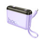 Портативная батарея Power Bank HOCO J139 Hero 22.5W + PD20W cable Lightning 10000mAh, Purple