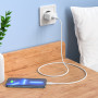 Сетевое зарядное устройство HOCO C106A Leisure single port charger set 10.5W 2.1 A, White